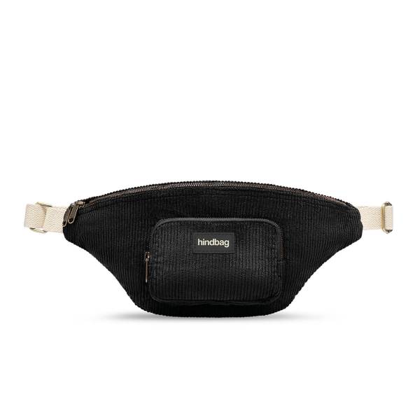 hindbag_SOFIA fanny pack kord schwarz_