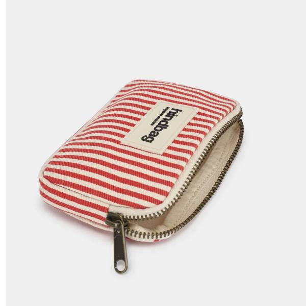 hindbag_LILI Portemonnaie rot gestreift_2