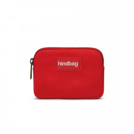 LILI Portemonnaie coton rouge carmin