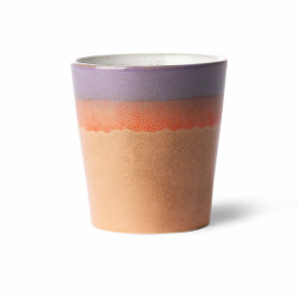 70s Ceramics Coffee Mug Sunset, 70s ceramics