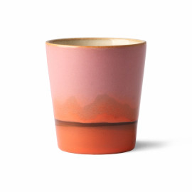 70s Ceramics Coffee Mug Mars , 70s ceramics