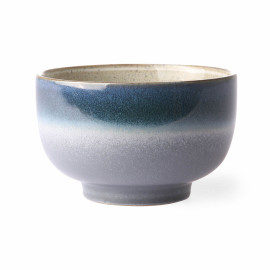 70s Ceramics Noodle Bowl Ocean, 70s ceramics