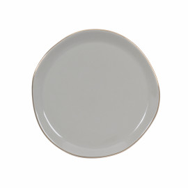 Good Morning Plate gray morn