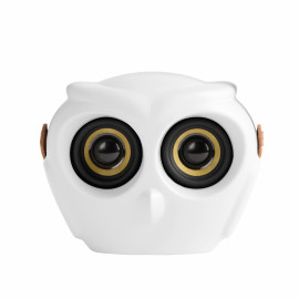 aOWL Bluetooth Lautsprecher weiß