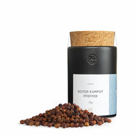 Roter Kampot Pfeffer Keramikdose