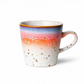 70s Ceramics Americano Mug Asteroids