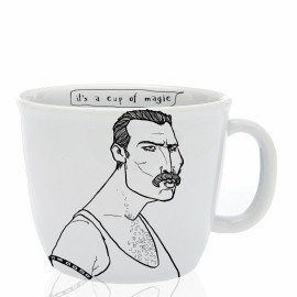 Tasse "the mercurial champion", Freddie says : “ it's a cup of magic ”
