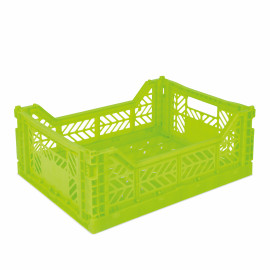 Klappkiste Midi neon green