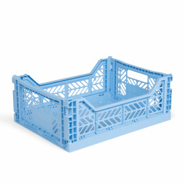 Klappkiste Midi peacock green