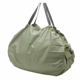 Shupatto foldable shopping bag L forest